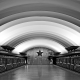 Illustration for article titled Russian Underground Stations Look Even More Stunning In Black and White